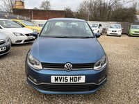 USED 2015 15 VOLKSWAGEN POLO 1.2 TSI BlueMotion Tech SE Hatchback 3dr Petrol Manual Euro 6 (s/s) (90 ps) VW POLO TSI TECH SE