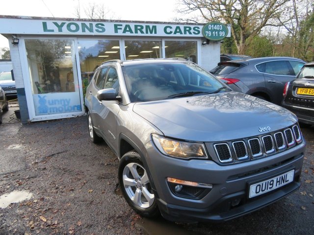 2019 19 Jeep Compass 1.4T MultiAirII Longitude SUV 5dr Petrol Manual Euro 6 (s/s) (140 ps)