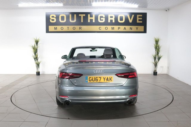 2017 AUDI A5 CABRIOLET 2.0 TFSI Sport Convertible 2dr Petrol S Tronic Euro 6 (s/s) (190 ps) - Photo 8