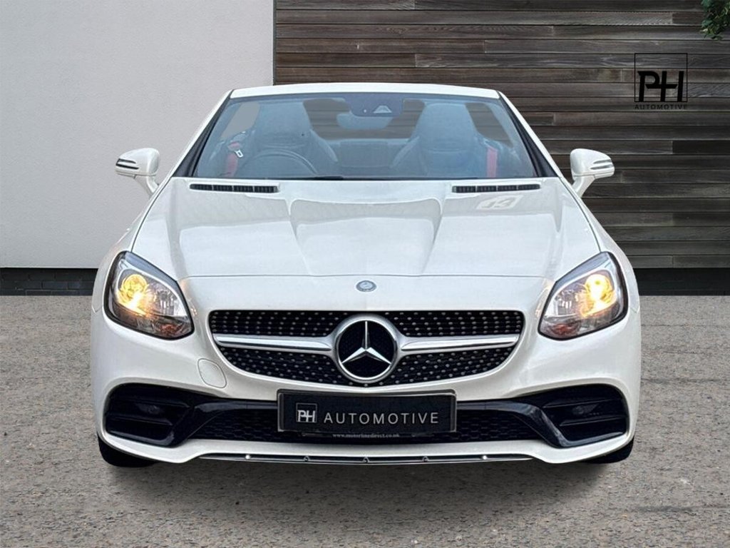 USED 2016 66 MERCEDES-BENZ SLC 2.0 SLC200 AMG Line Convertible 2dr Petrol G-Tronic Euro 6 (s/s) (184 ps) AIRSCARF|HTD SEAT|MB HISTORY