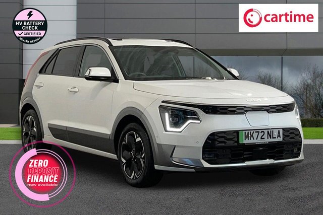 View our Kia Niro 64.8kWh 4 SUV 5dr Electric Auto (201 bhp) Reverse Camera, Front  / Rear Parking Sensors, Android Auto / Apple CarPlay, Heated Seats, Heated Steering Wheel