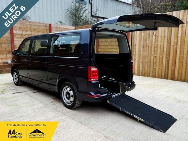 View our Volkswagen Transporter LWB Auto Twin Wheelchair Accessible Disabled Access Vehicle WAV