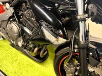 USED 2011 11 KAWASAKI ER-6N 650 Naked Sport Blacked Out Blacked Out With Red Colour Coded Accents - Awesome Looking Bike