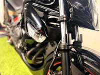 USED 2011 11 KAWASAKI ER-6N 650 Naked Sport Blacked Out Blacked Out With Red Colour Coded Accents - Awesome Looking Bike
