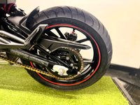 USED 2011 11 KAWASAKI ER-6N 650 Naked Sport Blacked Out Blacked Out With Red Colour Coded Accents - Awesome Looking Bike