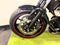 USED 2011 11 KAWASAKI ER-6N 650 Naked Sport Blacked Out Blacked Out With Red Colour Coded Accents - Awesome Looking Bike