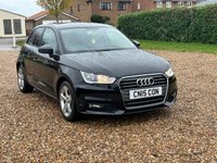 USED 2015 15 AUDI A1 1.4 TFSI Sport Sportback 5dr Petrol Manual Euro 6 (s/s) (125 ps) 102313 miles