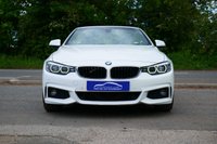 USED 2018 18 BMW 4 SERIES 2.0 420i M Sport Convertible 2dr Petrol Manual Euro 6 (s/s) (184 ps) ALPINE WHITE PAINTWORK + M PLUS PACK + H/K + HEATED SEATS