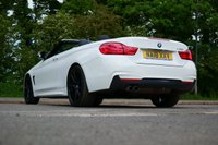 USED 2018 18 BMW 4 SERIES 2.0 420i M Sport Convertible 2dr Petrol Manual Euro 6 (s/s) (184 ps) ALPINE WHITE PAINTWORK + M PLUS PACK + H/K + HEATED SEATS