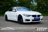 USED 2018 18 BMW 4 SERIES 2.0 420i M Sport Convertible 2dr Petrol Manual Euro 6 (s/s) (184 ps) ALPINE WHITE PAINTWORK + M PLUS PACK + H/K + HEATED SEATS