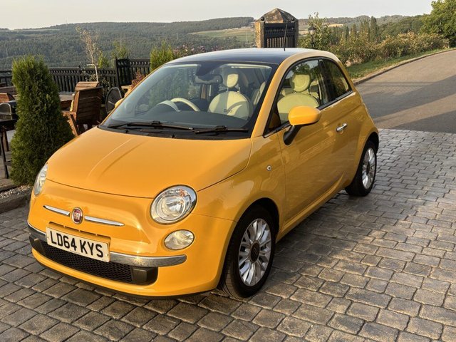 2014 64 Fiat 500 0.9 TwinAir Lounge Hatchback 3dr Petrol Manual Euro 6 (s/s) (85 bhp)