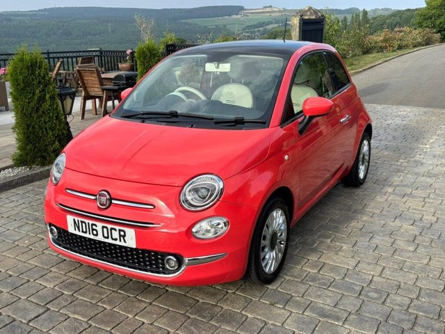 2016 16 Fiat 500 1.2 Lounge Hatchback 3dr Petrol Manual Euro 6 (s/s) (69 bhp)