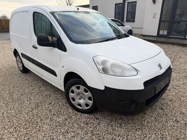 2014 64 Peugeot Partner 1.6 HDi 625 Professional Panel Van 4dr Diesel Manual L1 (133 g/km, 75 bhp)