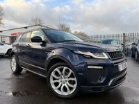 USED 2019 19 LAND ROVER RANGE ROVER EVOQUE 2.0 TD4 HSE Dynamic SUV 5dr Diesel Manual 4WD Euro 6 (s/s) (180 ps) YET ANOTHER STUNNING ADDITION TO OUR MASSIVE EVOQUE SELECTION, FINISHED IN METALLIC BLUE PAINT+4 WHEEL DRIVE+DIESEL+JUST 1 FORMER KEEPER+SERVICE HISTORY+ULEZ COMPLIANT+PRIVACY GLASS+FULL LEATHER INTERIOR+FULL PANORAMIC GLASS ROOF+SATELLITE NAVIGATION+PARK ASSIST+CLIMATE CONTROL+20 INCH ALLOY WHEELS+1 FULL YEARS MOT PRIOR TO COLLECTION+FULL RANGE OF FINANCE OPTIONS AVAILABLE+NOT TO BE MISSED+CALL TODAY TO ARRANGE A VIEWING!!!!!!!!!!!!!!!!!!!!!!!!!!!!!!!