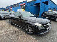 USED 2019 69 MERCEDES-BENZ C-CLASS 1.5 C200 MHEV AMG Line Coupe 2dr Petrol G-Tronic+ Euro 6 (s/s) (198 ps) HYBRID-PETROL. ULEZ COMPLIANT. AUTOMATIC.