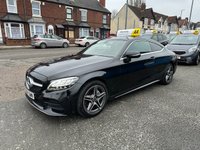 USED 2019 69 MERCEDES-BENZ C-CLASS 1.5 C200 MHEV AMG Line Coupe 2dr Petrol G-Tronic+ Euro 6 (s/s) (198 ps) HYBRID-PETROL. ULEZ COMPLIANT. AUTOMATIC.