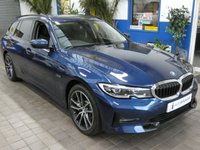 USED 2022 71 BMW 3 SERIES 2.0 330e 12kWh Sport Pro Touring 5dr Petrol Plug-in Hybrid Auto Euro 6 (s/s) (292 ps) SAT NAV HEATED LEATHER CAMERA CARPLAY CRUISE PARKING SENSORS 1 OWNER EXCELLENT SERVICE HISTORY WARRANTY