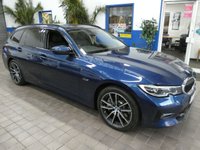 USED 2022 71 BMW 3 SERIES 2.0 330e 12kWh Sport Pro Touring 5dr Petrol Plug-in Hybrid Auto Euro 6 (s/s) (292 ps) SAT NAV HEATED LEATHER CAMERA CARPLAY CRUISE PARKING SENSORS 1 OWNER EXCELLENT SERVICE HISTORY WARRANTY