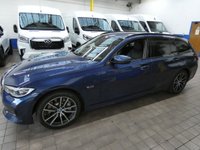 USED 2022 71 BMW 3 SERIES 2.0 330e 12kWh Sport Pro Touring 5dr Petrol Plug-in Hybrid Auto Euro 6 (s/s) (292 ps) SAT NAV HEATED LEATHER CAMERA CARPLAY CRUISE PARKING SENSORS 1 OWNER EXCELLENT SERVICE HISTORY WARRANTY