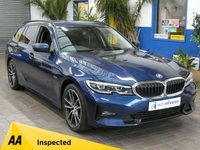 USED 2022 71 BMW 3 SERIES 2.0 330e 12kWh Sport Pro Touring 5dr Petrol Plug-in Hybrid Auto Euro 6 (s/s) (292 ps) SAT NAV HEATED LEATHER CAMERA CARPLAY CRUISE PARKING SENSORS 1 OWNER EXCELLENT SERVICE HISTORY WARRANTY