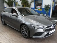 USED 2021 71 MERCEDES-BENZ CLA 1.3 CLA250e 15.6kWh AMG Line (Premium) Shooting Brake 5dr Petrol Plug-in Hybrid 8G-DCT Euro 6 (s/s) (218 ps) STUNNING EXAMPLE SAT NAV HEATED LEATHER SEATS ANDROID APPLE CARPLAY REAR VIEW CAMERA PARKING SENSORS 1 OWNER SERVICE HISTORY WARRANTY