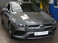 USED 2021 71 MERCEDES-BENZ CLA 1.3 CLA250e 15.6kWh AMG Line (Premium) Shooting Brake 5dr Petrol Plug-in Hybrid 8G-DCT Euro 6 (s/s) (218 ps) STUNNING EXAMPLE SAT NAV HEATED LEATHER SEATS ANDROID APPLE CARPLAY REAR VIEW CAMERA PARKING SENSORS 1 OWNER SERVICE HISTORY WARRANTY