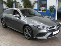 USED 2021 71 MERCEDES-BENZ CLA 1.3 CLA250e 15.6kWh AMG Line (Premium) Shooting Brake 5dr Petrol Plug-in Hybrid 8G-DCT Euro 6 (s/s) (218 ps) STUNNING EXAMPLE SAT NAV HEATED LEATHER SEATS ANDROID APPLE CARPLAY REAR VIEW CAMERA PARKING SENSORS 1 OWNER SERVICE HISTORY WARRANTY