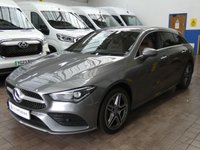 USED 2021 71 MERCEDES-BENZ CLA 1.3 CLA250e 15.6kWh AMG Line (Premium) Shooting Brake 5dr Petrol Plug-in Hybrid 8G-DCT Euro 6 (s/s) (218 ps) STUNNING EXAMPLE SAT NAV HEATED LEATHER SEATS ANDROID APPLE CARPLAY REAR VIEW CAMERA PARKING SENSORS 1 OWNER SERVICE HISTORY WARRANTY