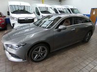 USED 2021 71 MERCEDES-BENZ CLA 1.3 CLA250e 15.6kWh AMG Line (Premium) Shooting Brake 5dr Petrol Plug-in Hybrid 8G-DCT Euro 6 (s/s) (218 ps) STUNNING EXAMPLE SAT NAV HEATED LEATHER SEATS ANDROID APPLE CARPLAY REAR VIEW CAMERA PARKING SENSORS 1 OWNER SERVICE HISTORY WARRANTY
