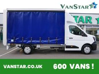 USED 2026 26 RENAULT MASTER 2.0 BLUEDCI 150 BHP ADVANCE CURTAIN SIDE ( FULL CLOSURE LIFT ) FULL CLOSURE LIFT | 4.2M CURTAINSIDE
