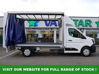 USED 2026 26 RENAULT MASTER 2.0 BLUEDCI 150 BHP ADVANCE CURTAIN SIDE ( FULL CLOSURE LIFT ) FULL CLOSURE LIFT | 4.2M CURTAINSIDE