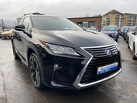 USED 2019 LEXUS RX 3.5 450h V6 SUV 5dr Petrol Hybrid E-CVT 4WD Euro 6 (s/s) (313 ps) LOCAL NI OWNER FULL LEXUS S/HISTORY