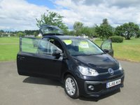 USED 2016 66 VOLKSWAGEN UP! 1.0 High up! Hatchback 3dr Petrol Manual Euro 6 (75 ps) ***FINANCE AVAILABLE***