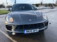 USED 2015 15 PORSCHE MACAN 3.0 TD V6 S SUV 5dr Diesel PDK 4WD Euro 6 (s/s) (258 ps) 2 KEYS, BLUETOOTH PARKING SENSORS