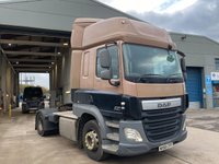 USED 2016 66 DAF CF 4X2 SLEEPER CAB TRACTOR UNIT (410 BHP) 