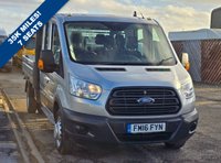 USED 2016 16 FORD TRANSIT 2.2 TDCi 350 Double Cab Dropside 4dr Diesel Manual RWD L3 H1 Euro 5 (DRW) (100 ps) 