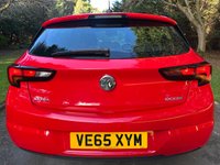 USED 2016 65 VAUXHALL ASTRA 1.0i Turbo ecoFLEX SRi Hatchback 5dr Petrol Manual Euro 6 (s/s) (105 ps) &pound;20 Road Tax, Cheap to Run