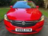 USED 2016 65 VAUXHALL ASTRA 1.0i Turbo ecoFLEX SRi Hatchback 5dr Petrol Manual Euro 6 (s/s) (105 ps) &pound;20 Road Tax, Cheap to Run