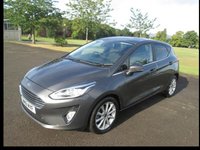 USED 2018 18 FORD FIESTA 1.0T EcoBoost Titanium Hatchback 5dr Petrol Manual Euro 6 (s/s) (100 ps) HEATED FRONT SCREEN