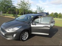 USED 2018 18 FORD FIESTA 1.0T EcoBoost Titanium Hatchback 5dr Petrol Manual Euro 6 (s/s) (100 ps) HEATED FRONT SCREEN
