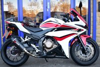 USED 2019 19 HONDA CBR500R A clean and stunning mid range sports bike, great colour scheme A great starter mid range bike which is A2 compliant.