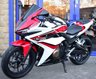 USED 2019 19 HONDA CBR500R A clean and stunning mid range sports bike, great colour scheme A great starter mid range bike which is A2 compliant.