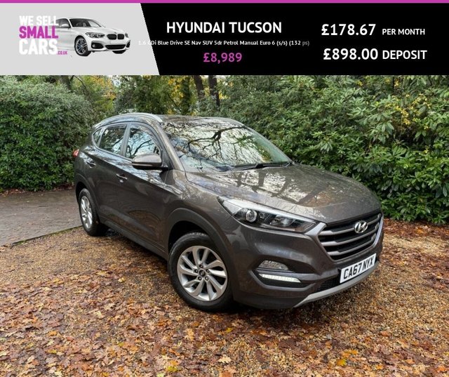 View our Hyundai Tucson 1.6 GDi Blue Drive SE Nav SUV 5dr Petrol Manual Euro 6 (s/s) (132 ps)