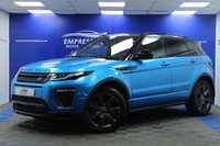USED 2019 68 LAND ROVER RANGE ROVER EVOQUE 2.0 TD4 Landmark SUV 5dr Diesel Manual 4WD Euro 6 (s/s) (180 ps) LTD EDITION - MORAINE BLUE ! - PAN ROOF
