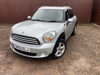 USED 2013 63 MINI COUNTRYMAN 1.6 Cooper SUV 5dr Petrol Manual ALL4 Euro 6 (s/s) (122 ps) 10 STAMP SERVICE HISTORY