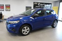USED 2021 71 DACIA SANDERO 1.0 SCe Essential Hatchback 5dr Petrol Manual Euro 6 (s/s) (65 ps) ***FULL DEALER SERVICE HISTORY***VERY LOW MILES ONLY 6000 MILES***AIR CON***CRUISE CONTROL***DAB RADIO***AUTO LIGHTS***MULTI-FUNCTIOM STEERING WHEEL***