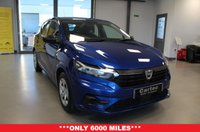 USED 2021 71 DACIA SANDERO 1.0 SCe Essential Hatchback 5dr Petrol Manual Euro 6 (s/s) (65 ps) ***FULL DEALER SERVICE HISTORY***VERY LOW MILES ONLY 6000 MILES***AIR CON***CRUISE CONTROL***DAB RADIO***AUTO LIGHTS***MULTI-FUNCTIOM STEERING WHEEL***
