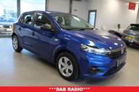 USED 2021 71 DACIA SANDERO 1.0 SCe Essential Hatchback 5dr Petrol Manual Euro 6 (s/s) (65 ps) ***FULL DEALER SERVICE HISTORY***VERY LOW MILES ONLY 6000 MILES***AIR CON***CRUISE CONTROL***DAB RADIO***AUTO LIGHTS***MULTI-FUNCTIOM STEERING WHEEL***