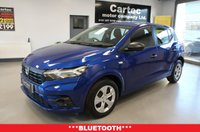 USED 2021 71 DACIA SANDERO 1.0 SCe Essential Hatchback 5dr Petrol Manual Euro 6 (s/s) (65 ps) ***FULL DEALER SERVICE HISTORY***VERY LOW MILES ONLY 6000 MILES***AIR CON***CRUISE CONTROL***DAB RADIO***AUTO LIGHTS***MULTI-FUNCTIOM STEERING WHEEL***