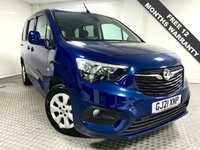 USED 2021 21 VAUXHALL COMBO LIFE 1.5 Turbo D SE MPV 5dr Diesel Manual Euro 6 (s/s) (7 Seat) (100 ps) 7 SEATER PACK+ SPLIT WINDOW+ APPLE PLAY